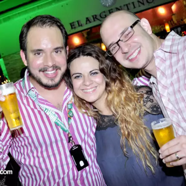 Daniel Osuna, Carolina Guevara y Alejandro Berman