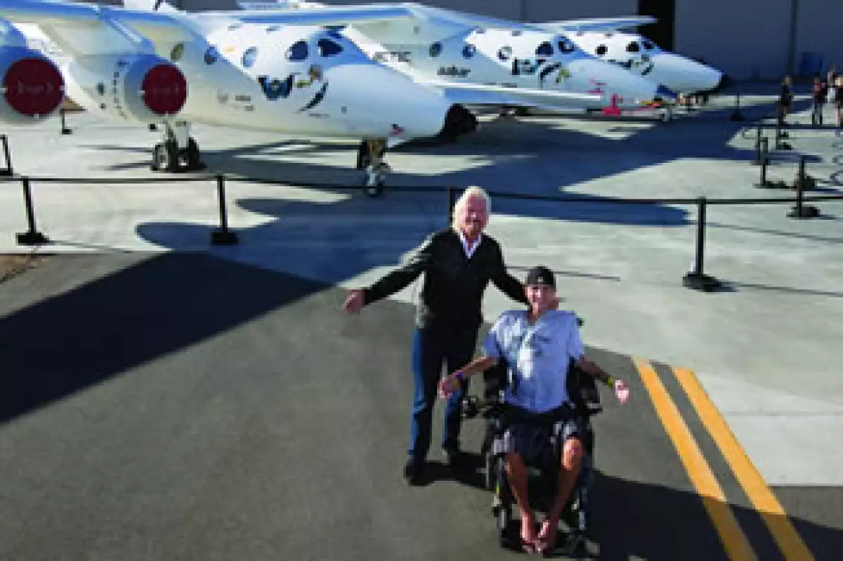 Richard Branson: empresario de turismo espacial y buscador de globos azules (Foto: Mark Greenberg (Image.net))