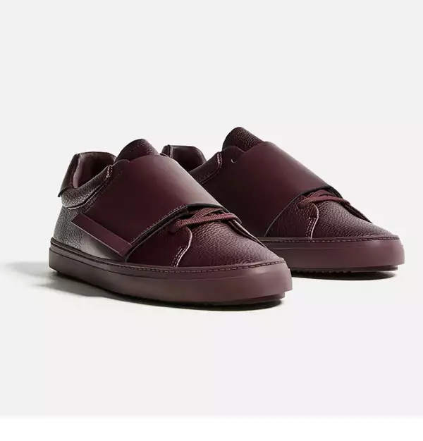 Tenis de piel