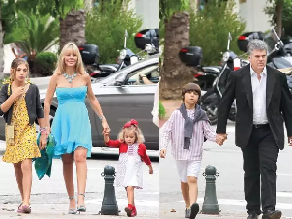 La esposa de Juan Villalonga, Vanessa von Zitzewitz, convive con Paulina, Jimena y Diego, hijos de Adriana y el empresario.