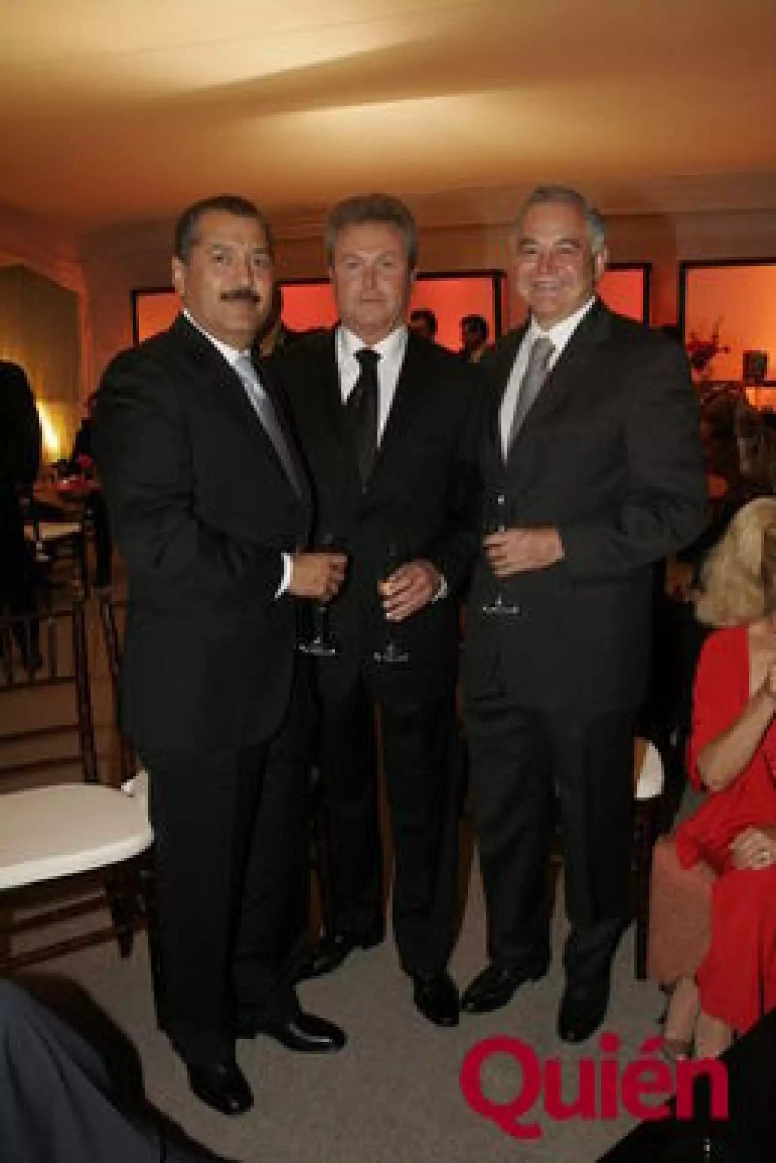 Manlio Fabio Beltrones, Ricardo Henaine, Raúl Salinas