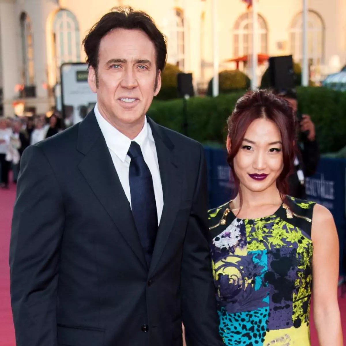 Nicolas Cage y Alice Kim 