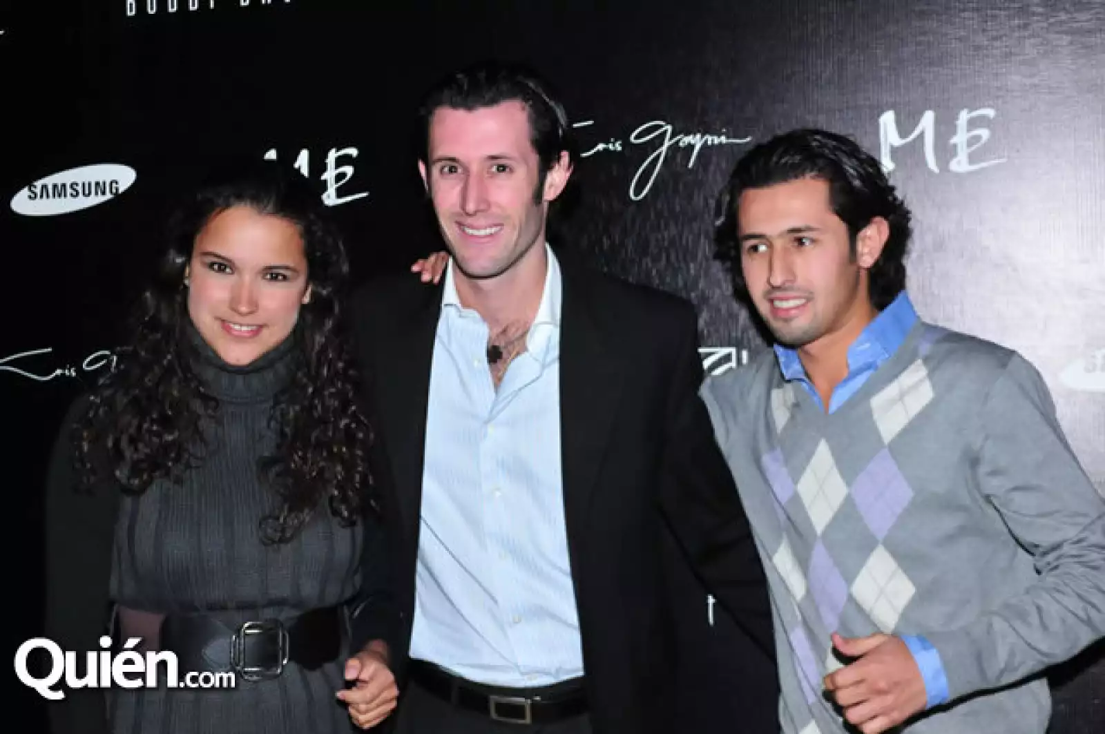 María Espinoza,Jorge Hirschfeld y Fernando Legazpi