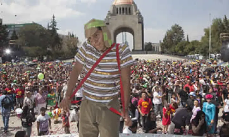 El Chavo es la serie de televisión más vista en la historia de México. (Cuartoscuro)