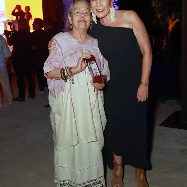Titita y chef María Teresa Martínez Degollado