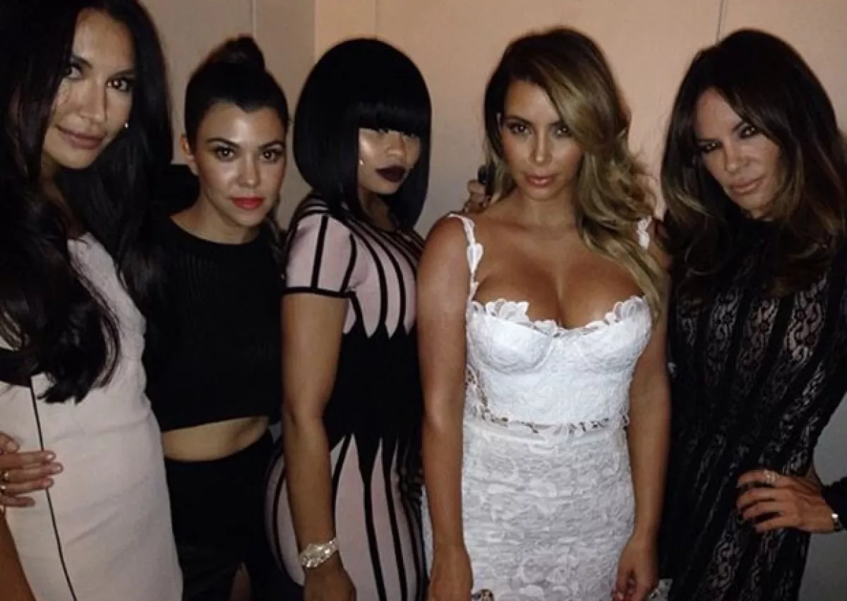 Kim compartió esta imagen en su Instagram.