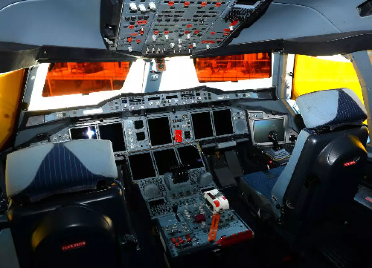 cabina de avi�n A380