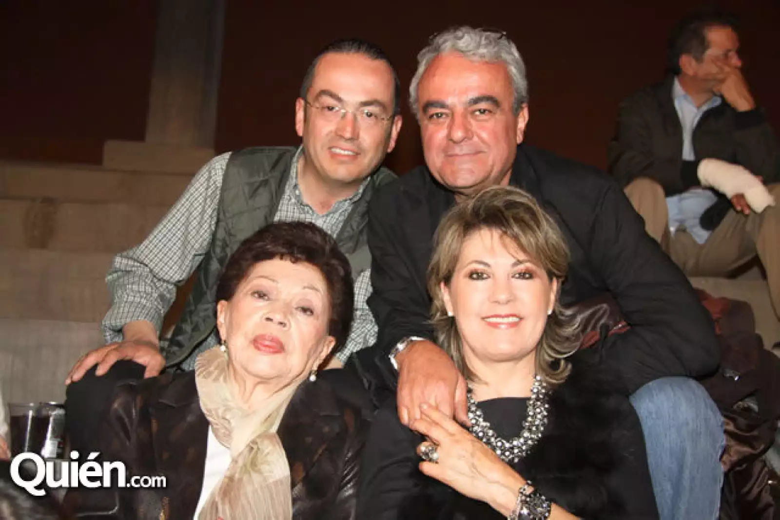 Alfonso Esquivel,Ángel Rodríguez,Lupita Esquivel,Gema Esquivel