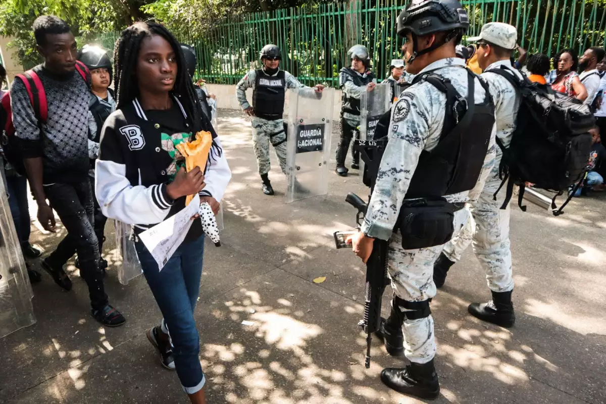 Haitianos en la Comar