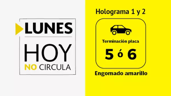 Hoy No Circula Lunes