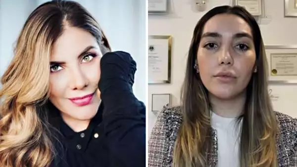 Ximena Moctezuma y Frida Sofía.