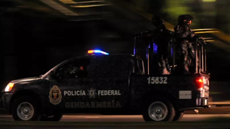 Gendarmeria rumbo a Valle