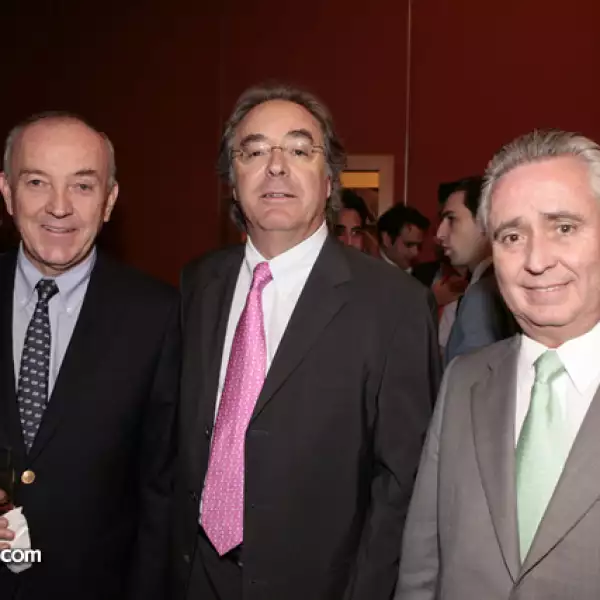 Ricardo Brockmann, Eduardo Saenz y Emilio Hirschfeld