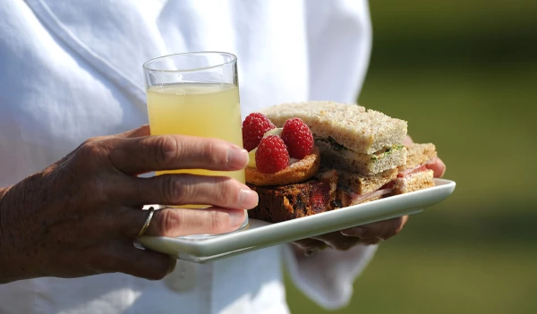 Queen Elizabeth II Hosts Garden Party At Buckingham Palace