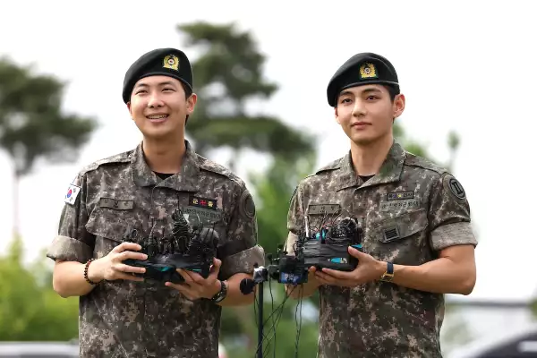 BTS' RM and V Discharged From South Korean Military