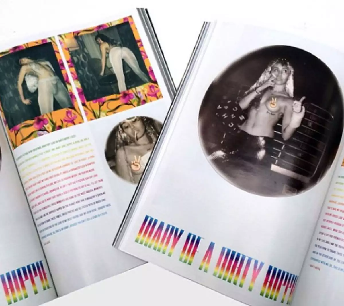 La cantante agradeció a la publicación y al fotógrafo por las fotos.