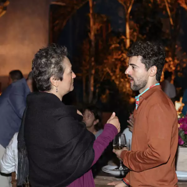 Marina Stavenhagen y Luis Gerardo Méndez