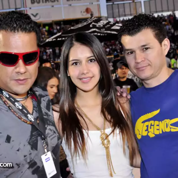 Hernán Soto-Casado, Lupita Jurado y Carlos Maldonado