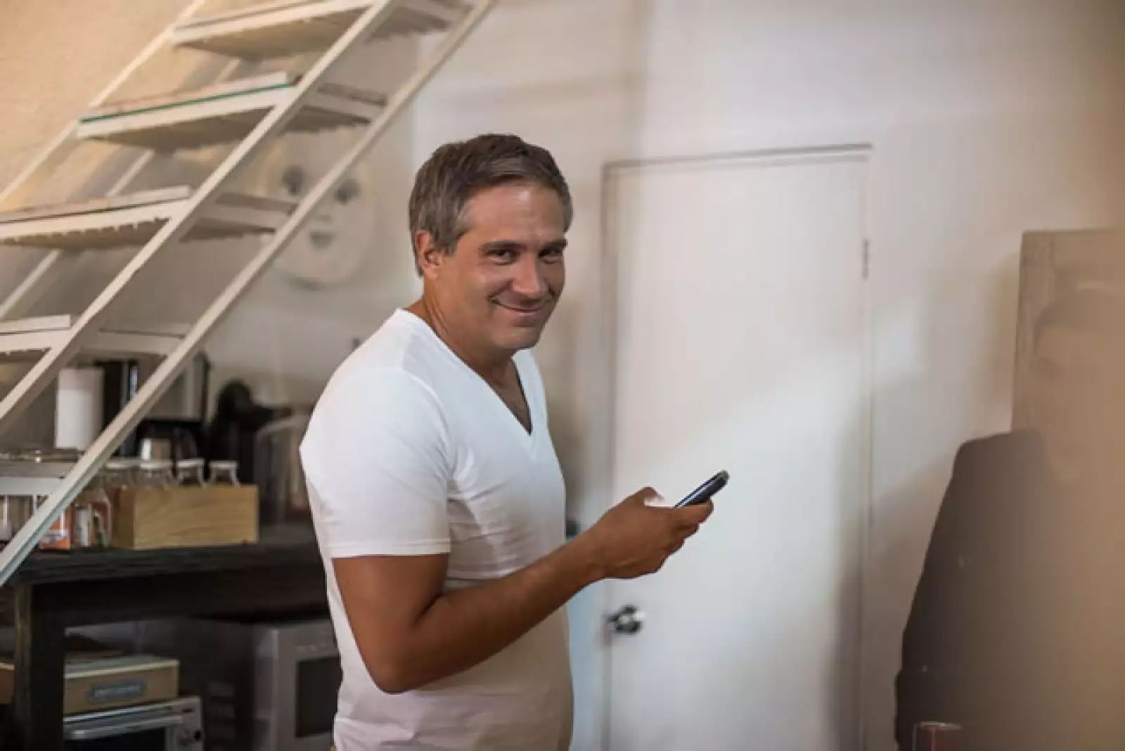 Arath, como siempre, se mostró siempre sonriente y atento ante la cámara.