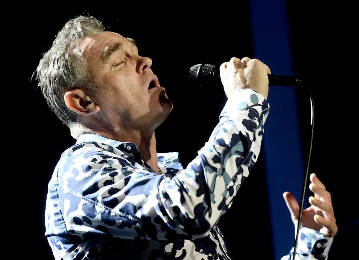 Morrissey Performs At Hollywood High School With Kristeen Young