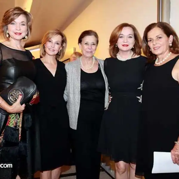 Margarita Schwarzbeck,Gloria Elena Santini,Eva de Preset,Martha Schwarzbeck y María Irma Iturbide