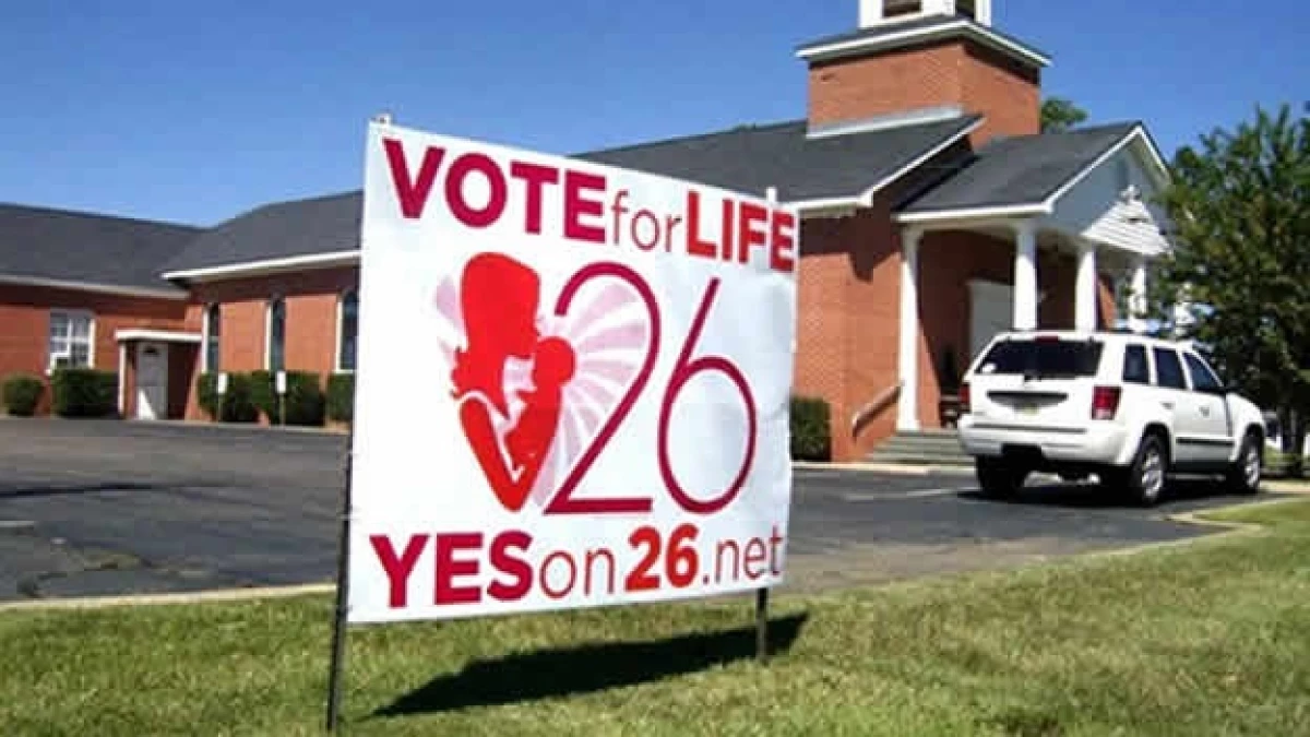 Mississippi - campaña vota por la vida