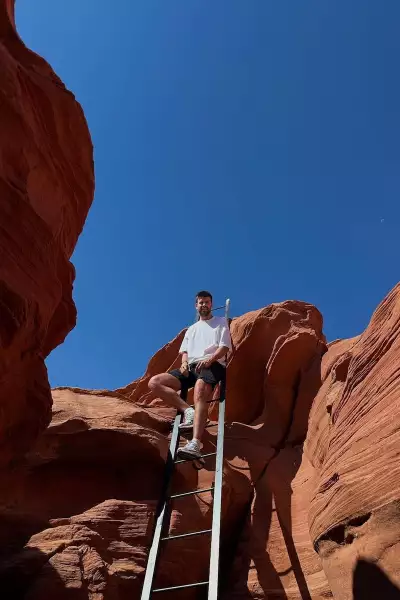 Gerard Piqué y Clara Chía en el Gran Cañón en Arizona