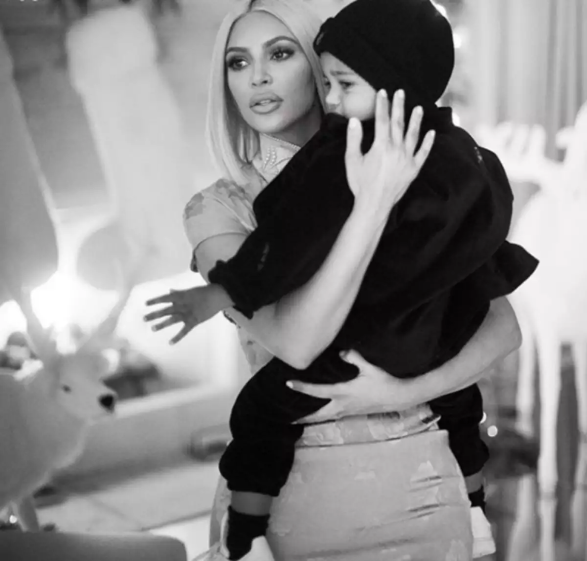 Kim Kardashian y Saint West