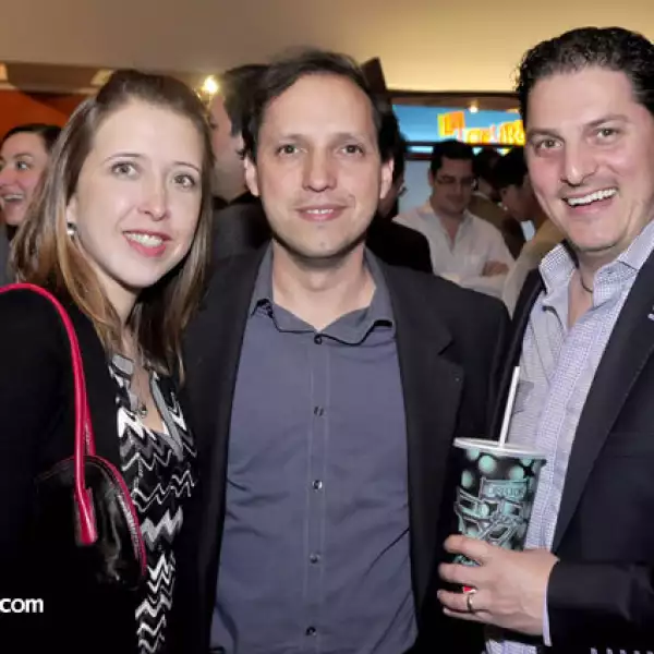 Lorena Morales de Rodríguez, David Rodríguez y Patricio Kalife