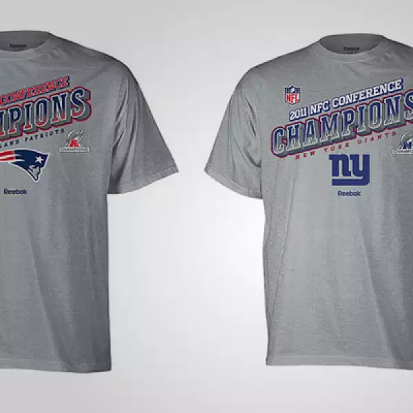 Las playeras conmemorando el campeonato de cada una de las divisiones de estos equipos cuestan 21.99 dólares.