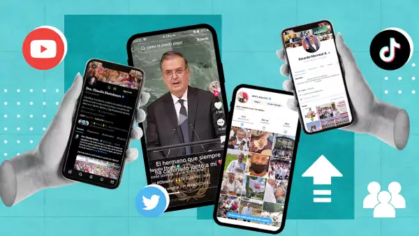 Corcholatas de Morena en redes sociales