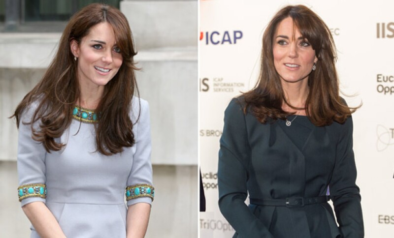 El antes y después de Kate Middleton.