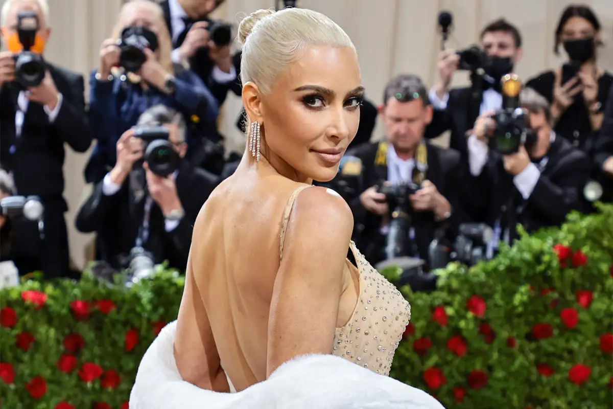 Kim Kardashian dañó el vestido de Marilyn Monroe que usó en la Met Gala 2022