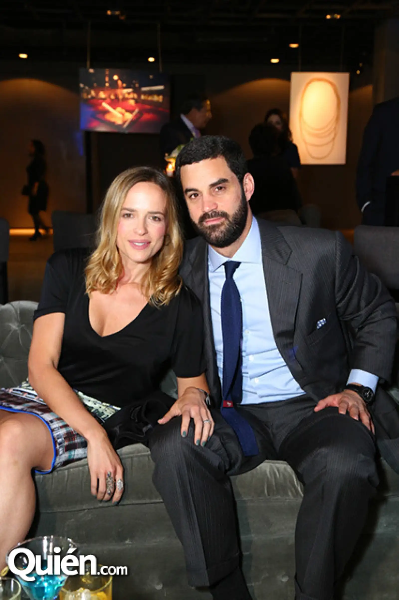 Adriana y Luis Quintana