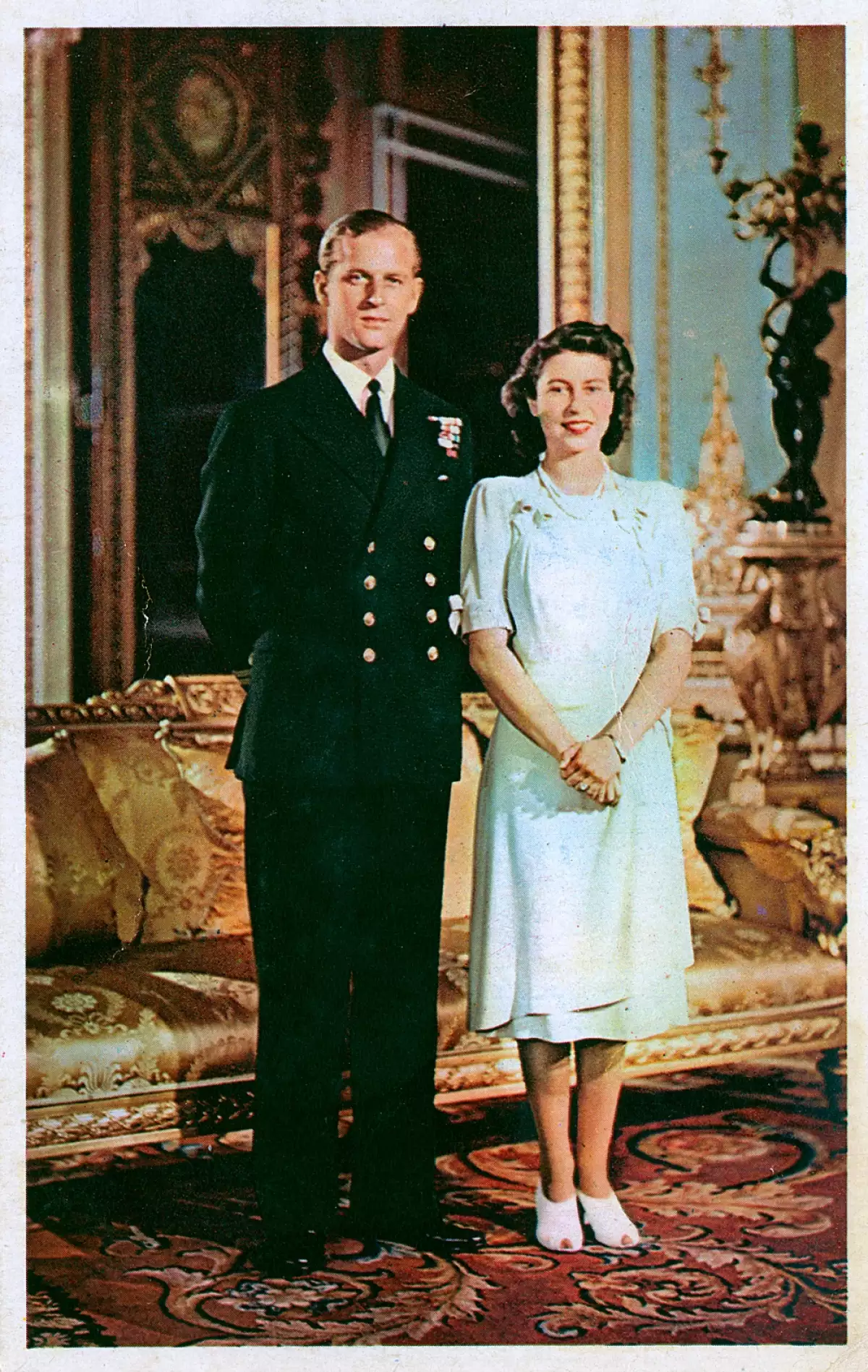 Príncipe Felipe y la reina Isabel II