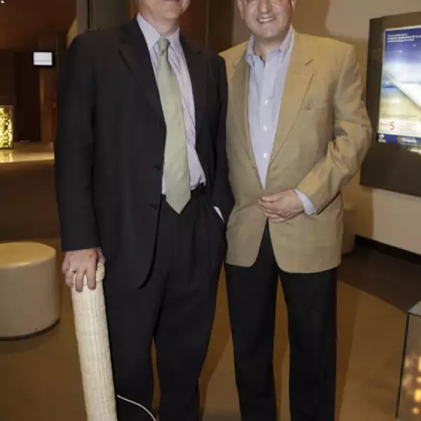 Carlos Vinuesa y Genaro Villar