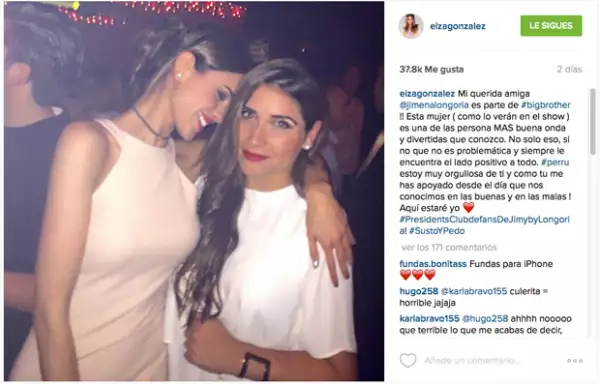 Eiza González es una gran amiga de Jimena.