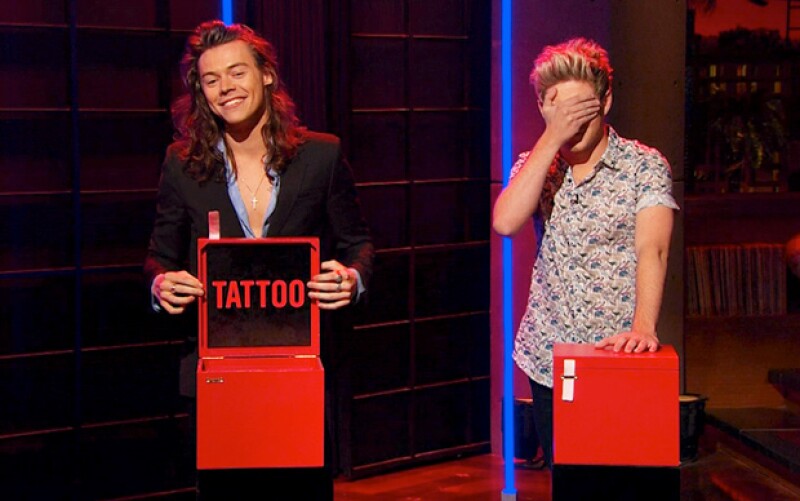 El que tuvo la caja con la indicación fue Harry.