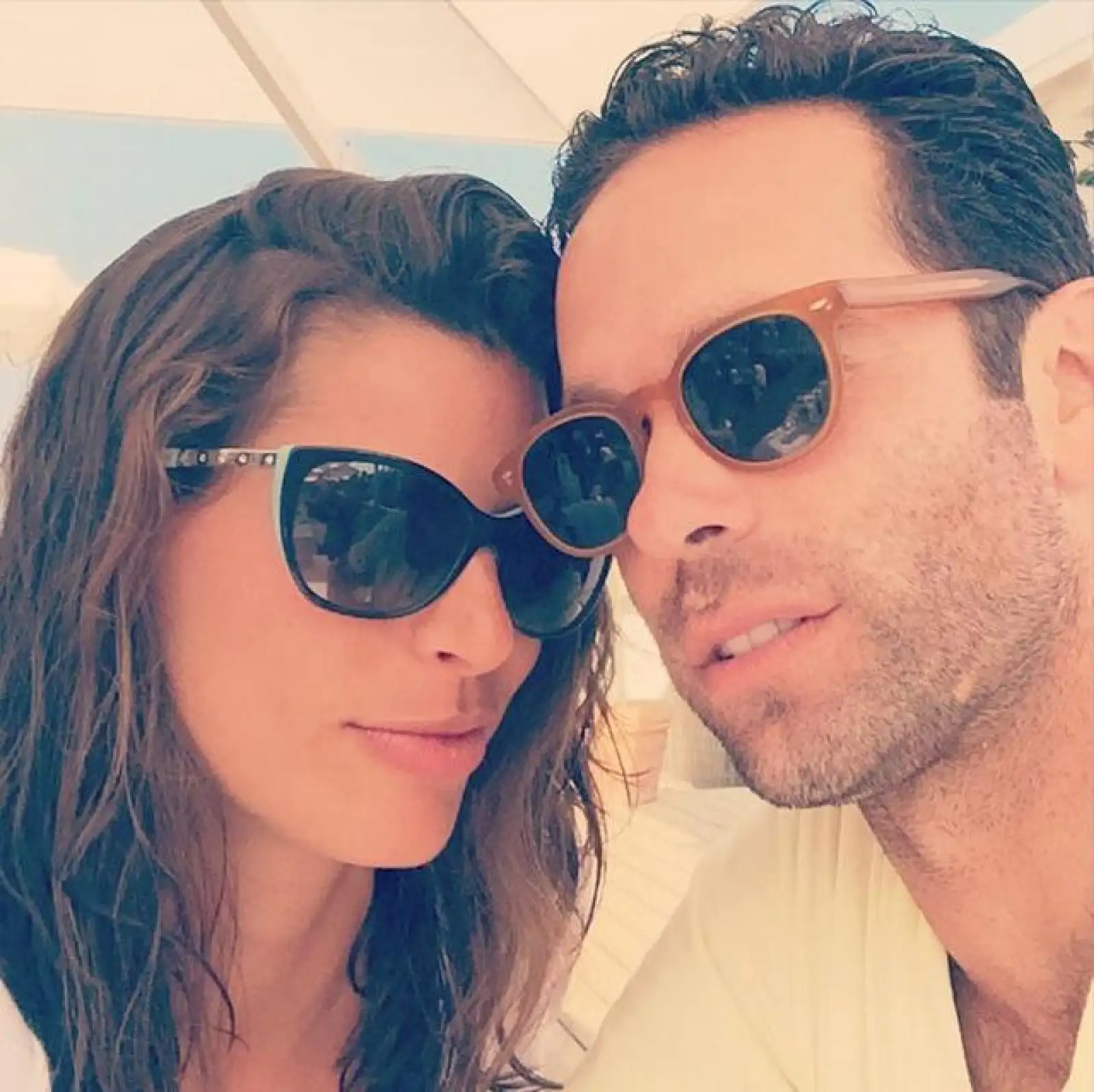 Otra foto de la pareja, ahora en la Costa Azul, donde el amor iba viento en popa.