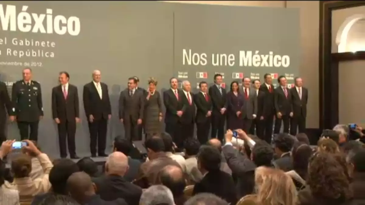 presentacion gabinete Peña Nieto