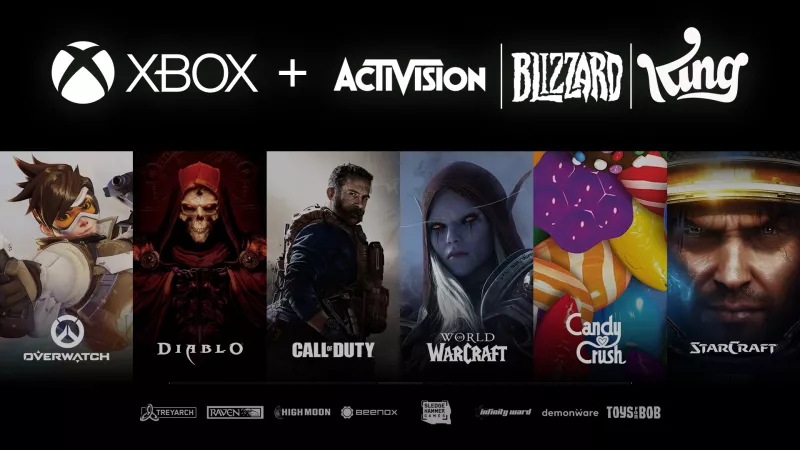 Microsoft compra a activision blizzard
