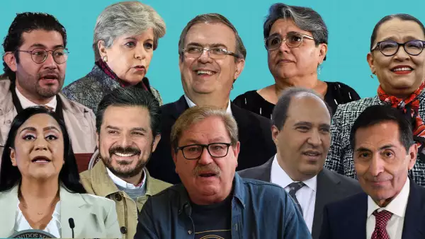 Políticos de amlo en gabinete de Sheinbaum