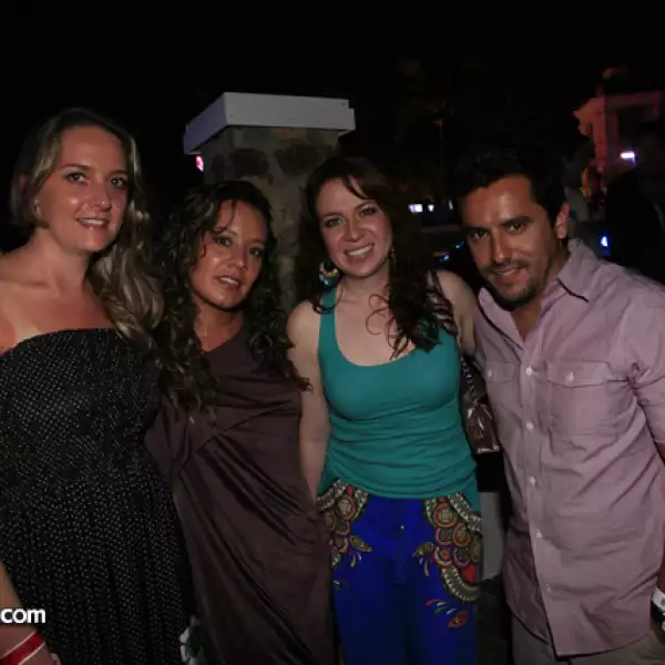 Adriana Karam, Wendy Corzo, Vianey Valenzuela y Sergio Álvarez