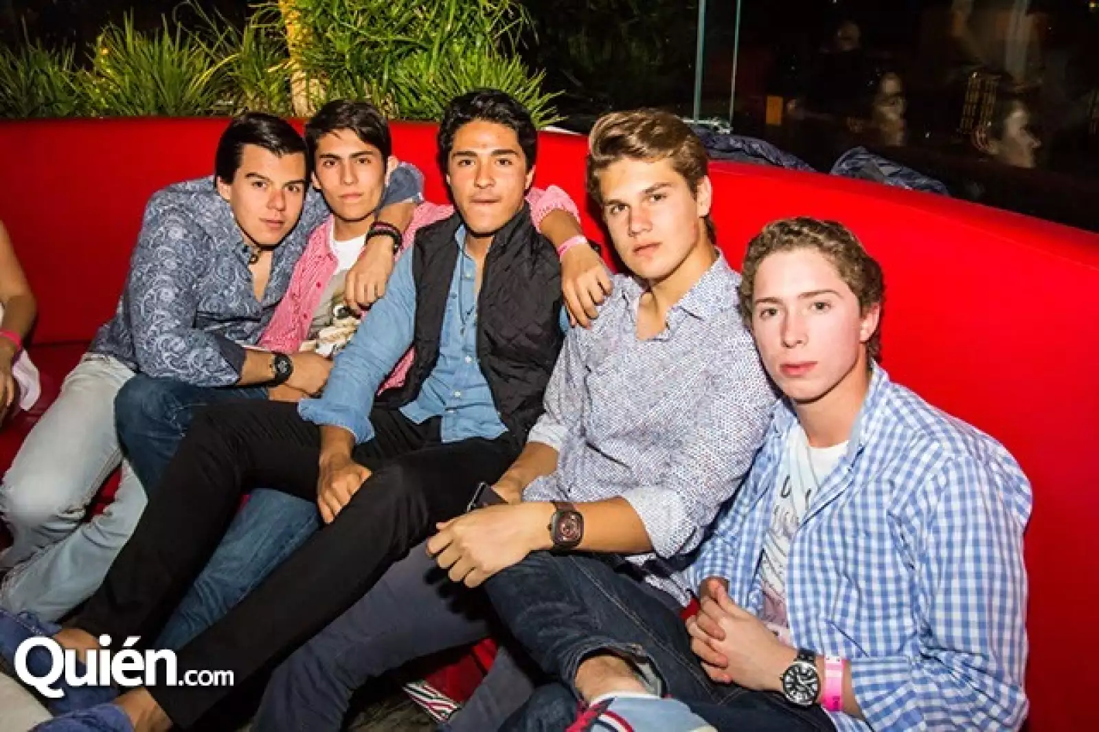 Nano Esquivias,Manuel Suárez,Carlos Escobar,Tony Berentsen y Emiliano Sánchez