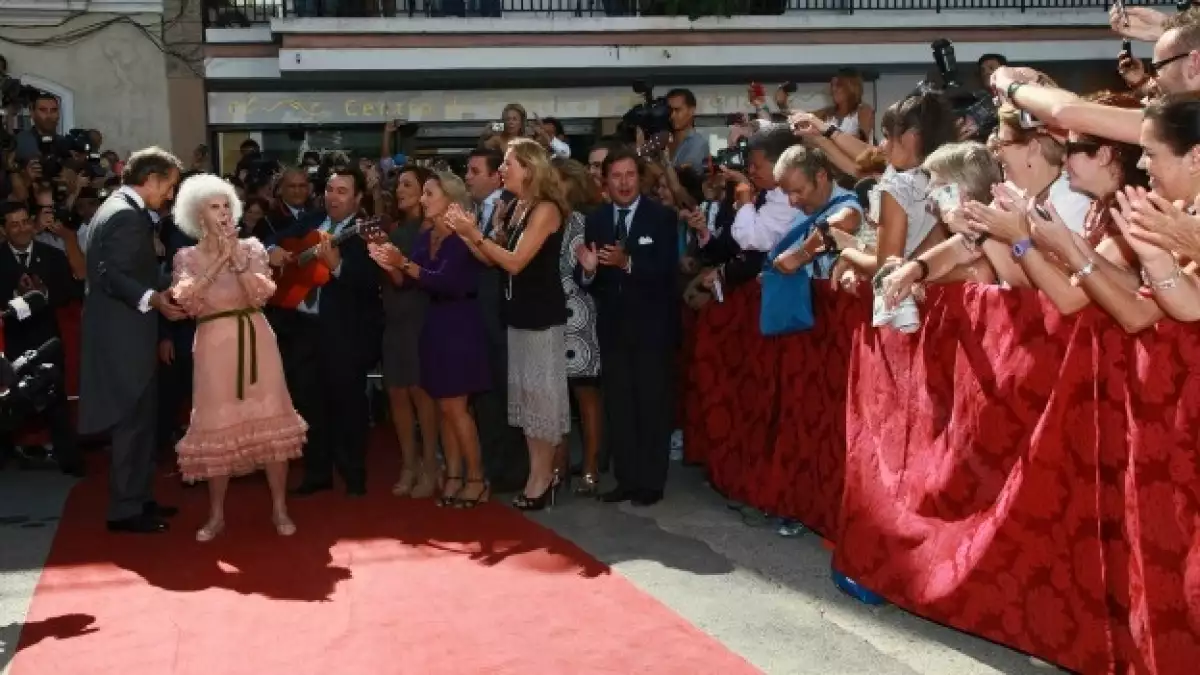 boda de la duquesa de alba
