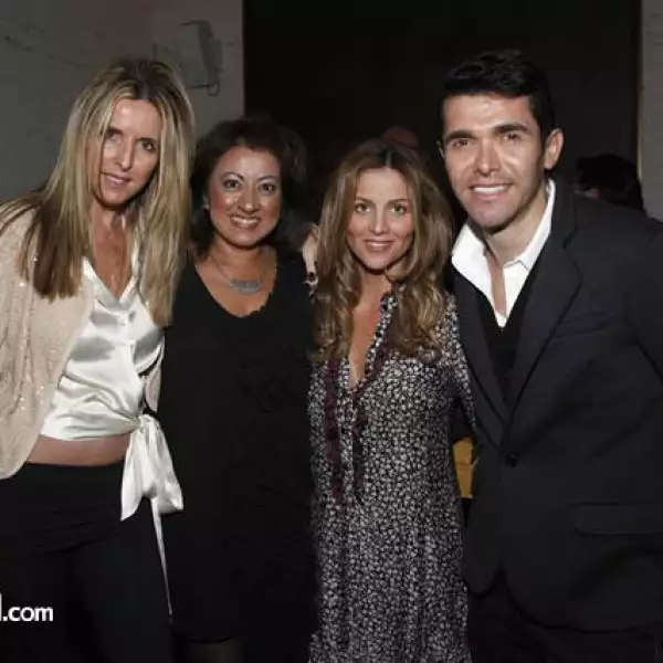 Patricia Michel,Anel García,Gloria Michel y Lorenzo Ruiz