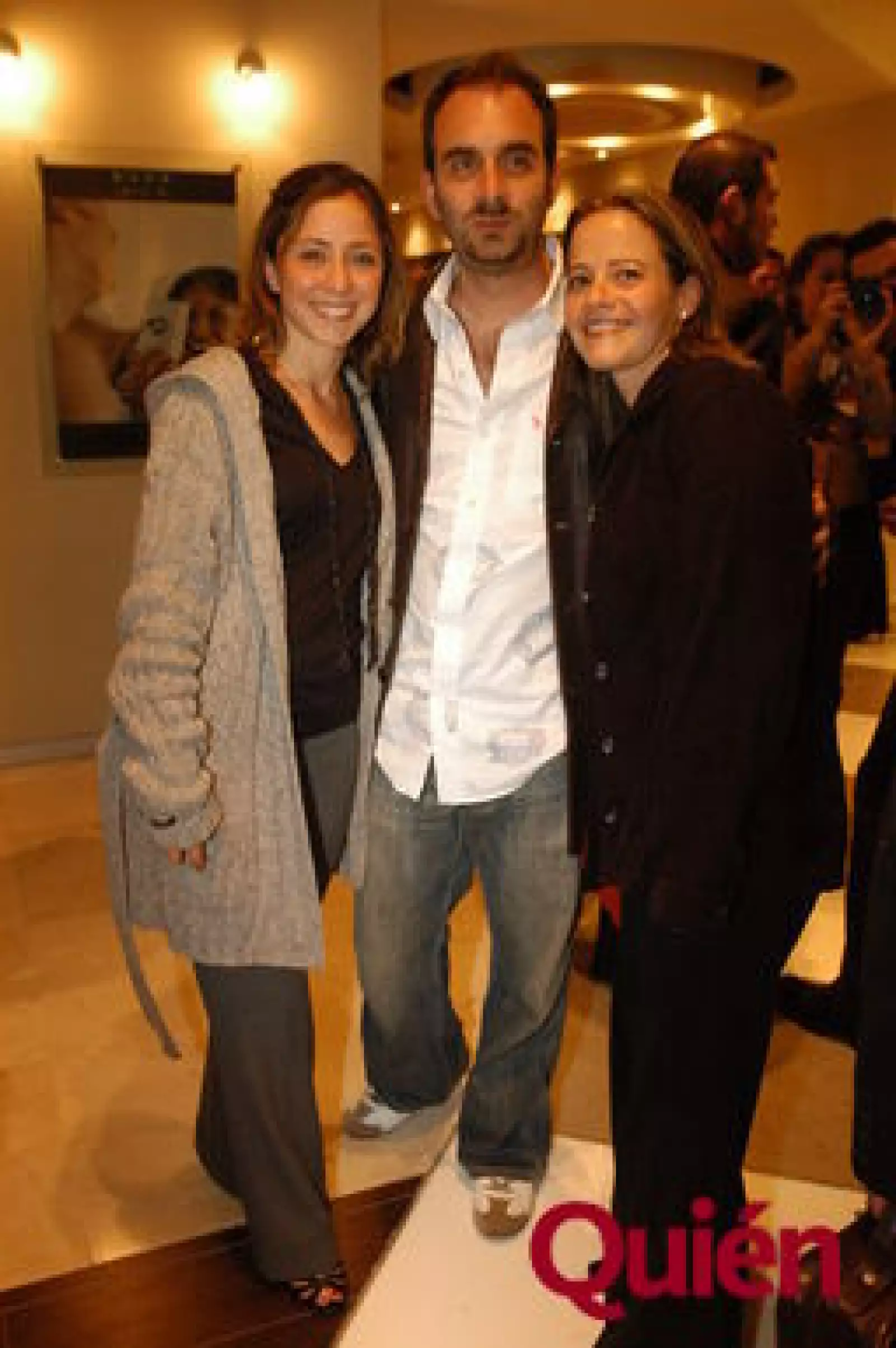 Carla Molina, Rodrigo Baumer, Patricia Oseguera