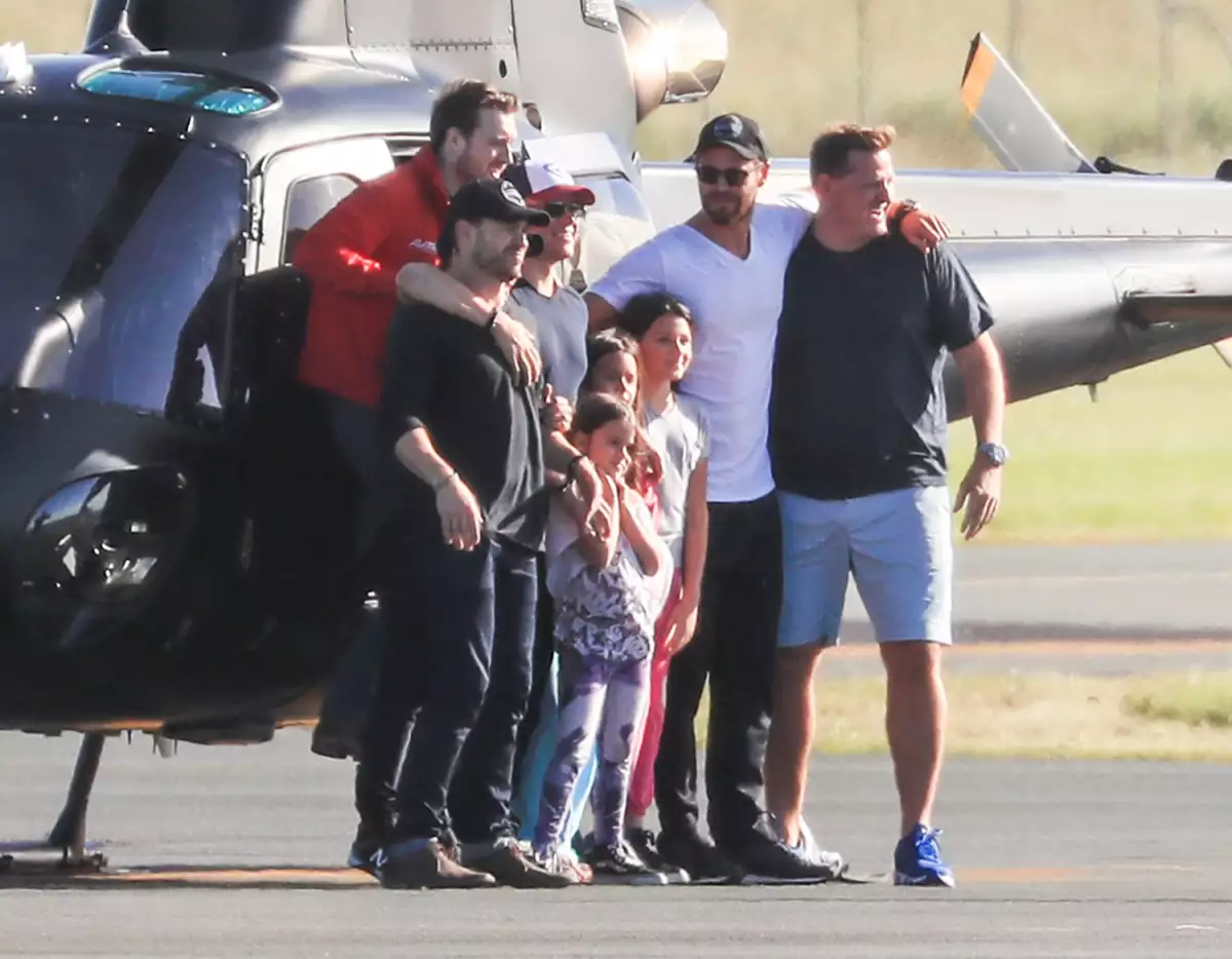 Chris Hemsworth y Matt Damon