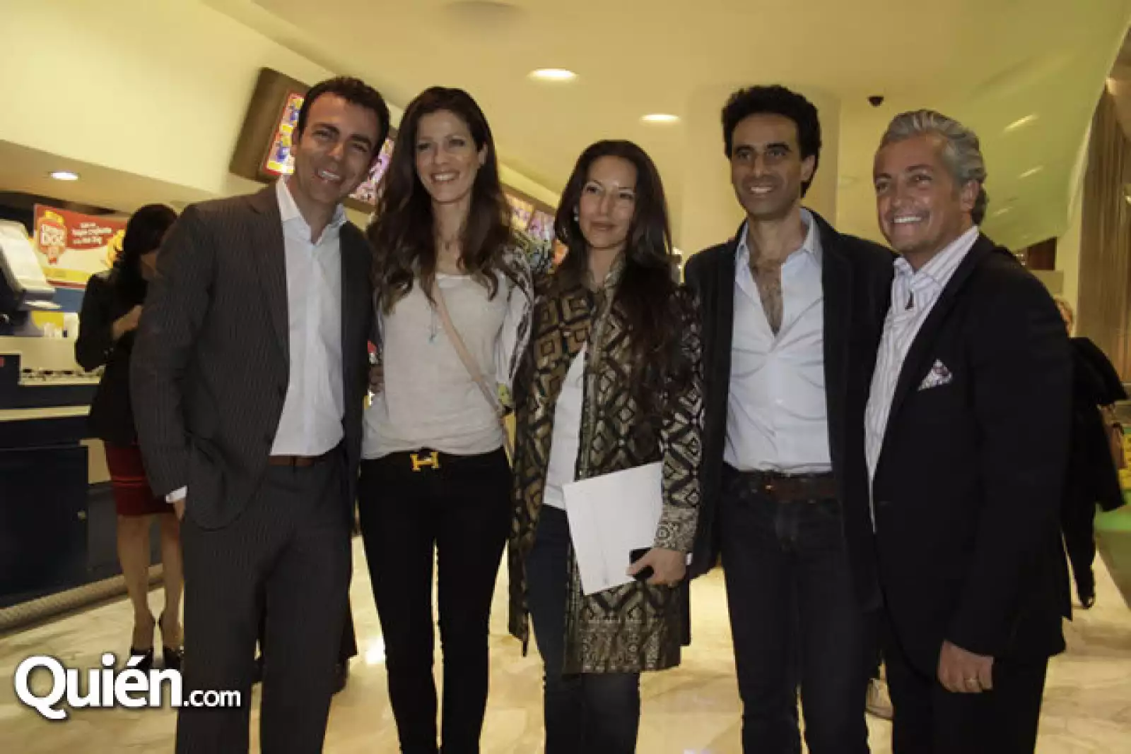 Alejandro Ramírez, Jaydy Mitchel, Natalia Gil, Sammy Samir y Arturo Velasco