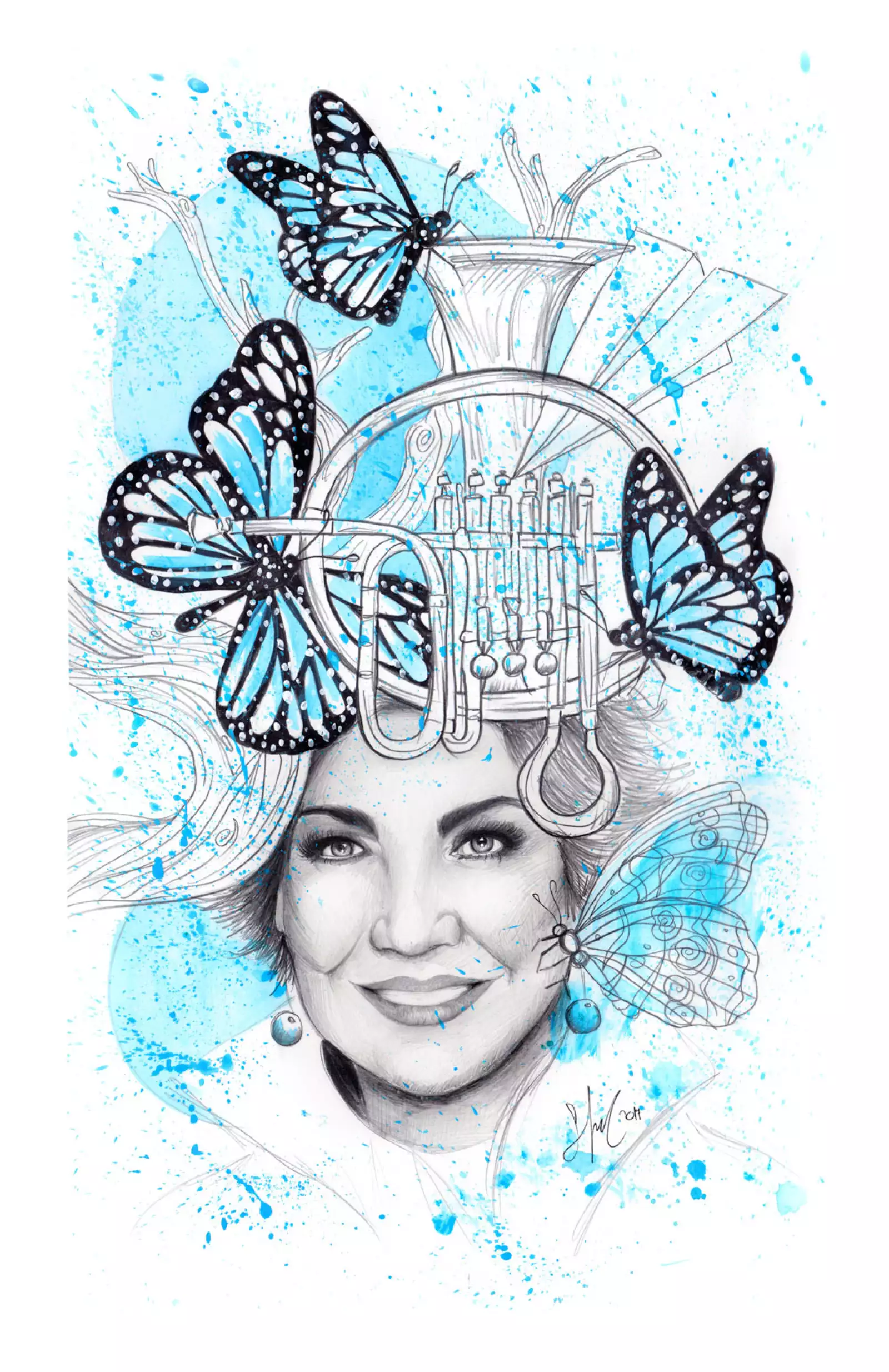 Litografías por Sofía Castellanos y Chanel